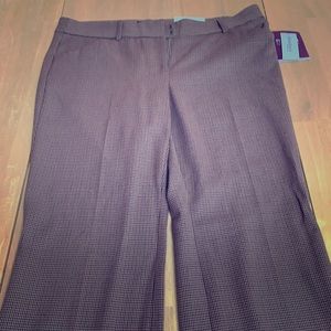 NWT houndstooth trousers.